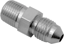 Load image into Gallery viewer, #3 Male Fitting - 3/8&quot; Inverted Flare - Straight DragSpecialties 396 - Side View