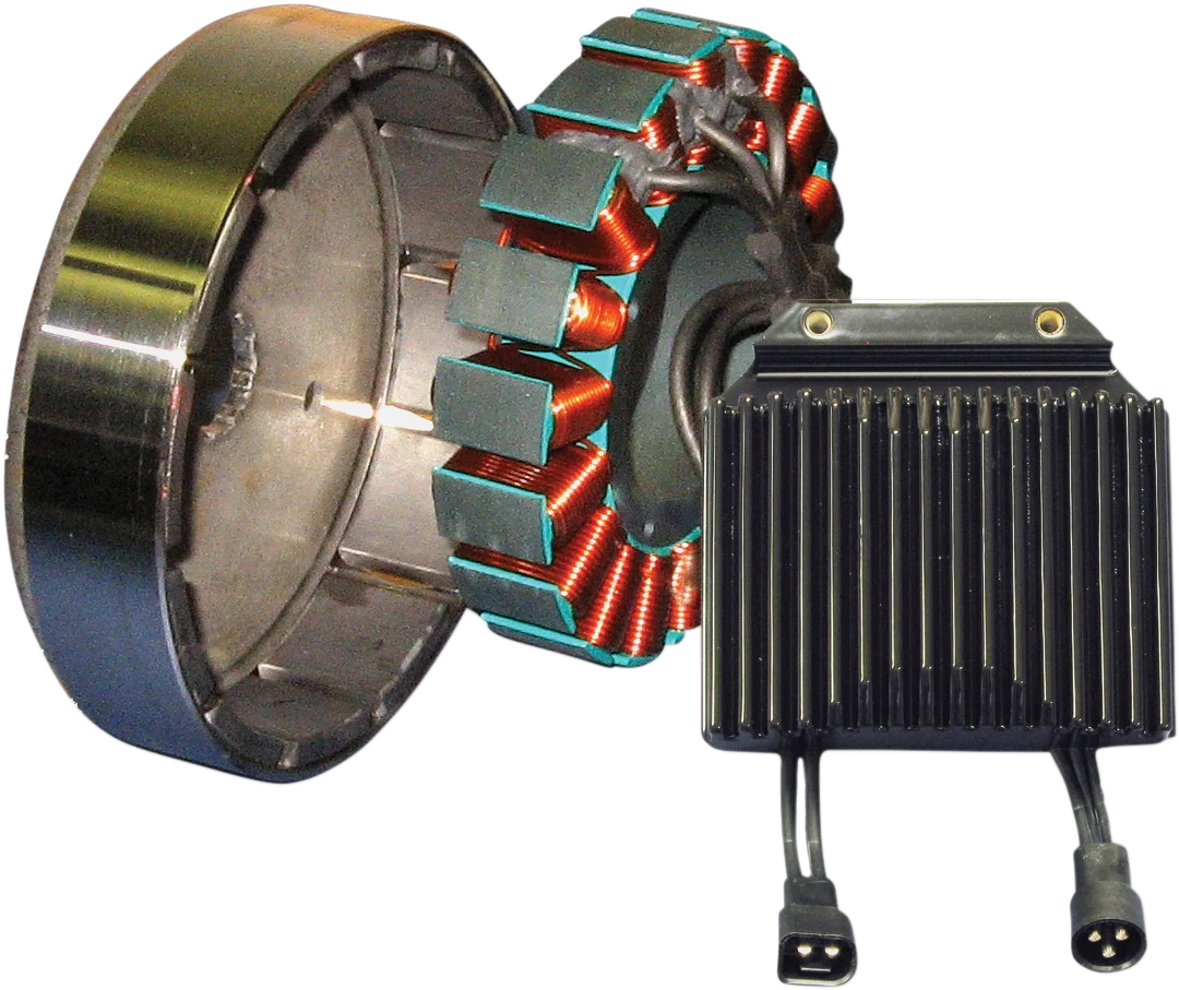 3-Phase 58 A Charging Kit - Harley Davidson - Side View