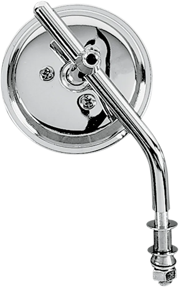 3" Round Mirror - Adjustable Stem DragSpecialties KA-26-BC428 - Main Product View