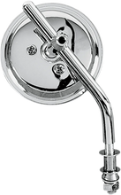 Load image into Gallery viewer, 3" Round Mirror - Adjustable Stem DragSpecialties KA-26-BC428 - Main Product View
