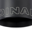 Load image into Gallery viewer, Dinan Double-Walled 4in Clamp-On Exhaust Tip - Black - 4in Outlet / 2.75in Inlet