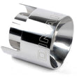 Load image into Gallery viewer, Dinan Double-Walled 4.5in Clamp-On Exhaust Tip - Polished - 4.5in Outlet / 3in Inlet