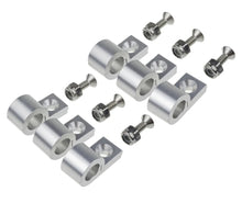 Load image into Gallery viewer, 3/16in Polished Aluminum Line Clamps 6/pkg