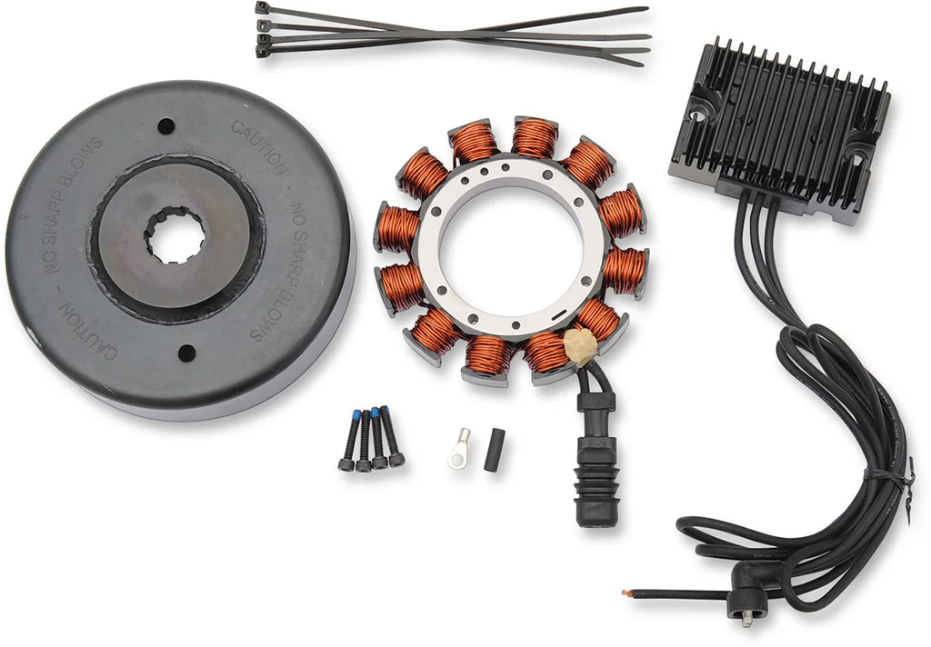 32A Charging Kit - Black Regulator DragSpecialties 32A-1B - Main Product View