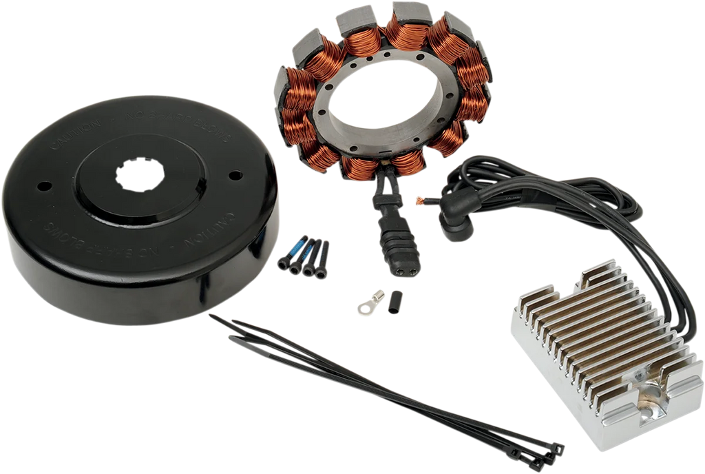 32A Charging Kit - Chrome Regulator DragSpecialties 29985-87HV-BXLB - Main Product View