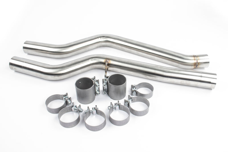 Dinan Free Flow Axleback Exhaust System - Black Tips fits 2020-2026 BMW M340i, M340I xDrive / 2021-2026 BMW M440I / 2022-2024 BMW M440I Gran COUPE / 2021-2024 BMW M440I xDrive / 2022-2024 BMW M440I xDrive Gran COUPE