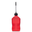 Load image into Gallery viewer, 3516-CA_Red VPSQ 5.5 Gal MS Container W_ DLX Hose_BACK.jpg