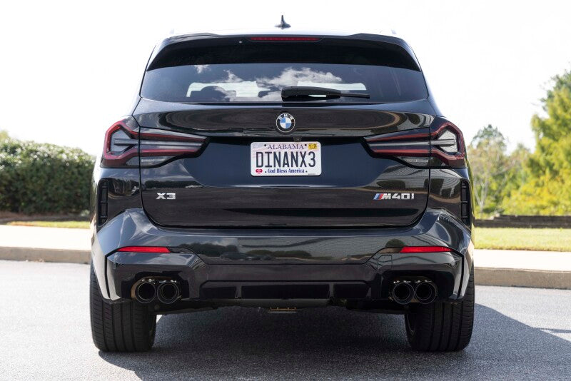 Dinan Valved Catback Exhaust System - Black Tips fits BMW X3 / 2018-2024 BMW X3 M40I / 2019-2025 BMW X4 M40I