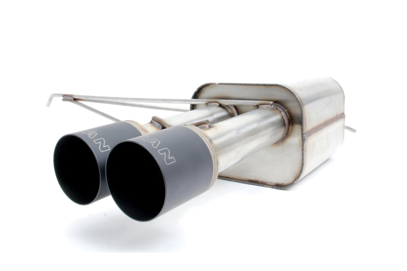 Dinan 3-Door Free Flow Axleback Exhaust System - Black Tips (F56) fits 2014-2024 Mini Cooper S