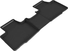 Load image into Gallery viewer, 3D MAXider 20-23 Toyota Highlander Kagu Black Floor Mat - Row 2 - Main Product View