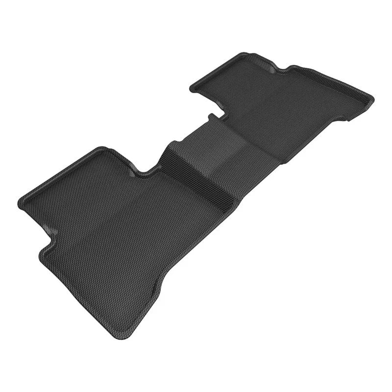 3D MAXider 2023 Toyota Prius Kagu Black Floor Mat - Row 2 - Main Product View