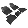 Load image into Gallery viewer, 3D MAXider 22-23 Toyota Corolla Cross AWD Kagu Black Floor Mats - Row 1/2 - Main Product View