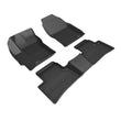 Load image into Gallery viewer, 3D MAXider 22-23 Toyota Corolla Cross FWD Kagu Black Floor Mats - Row 1/2 - Main Product View