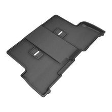 Load image into Gallery viewer, 3D MAXider 23-24 Toyota Sequoia Kagu Black Floor Mat - Row 3 - Main Product View