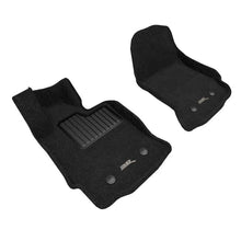 Load image into Gallery viewer, 3D MAXpider 14-19 Chevrolet Corvette C7 Elegant Floor Mat Full Set (2pc) - Black - Additional View 5