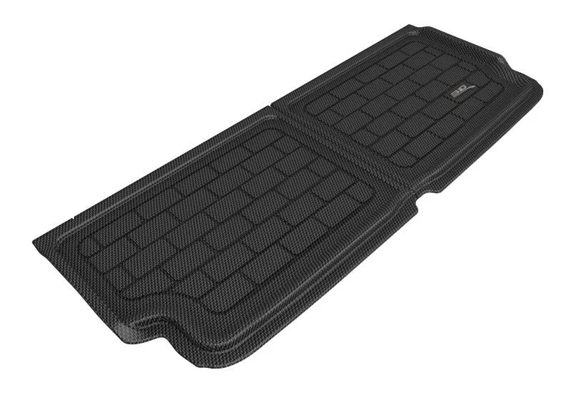 3D MAXpider 16-20 Tesla Model X Behind 3rd Row Kagu Cargo Liner - Black - Main Product View