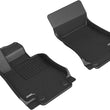 Load image into Gallery viewer, 3D MAXpider 17-21 Alfa Romeo Giulia RWD / Giulia Quadrifoglio Kagu 1st Row Floormats - Black - Main Product View