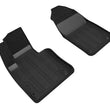 Load image into Gallery viewer, 3D MAXpider 18-21 Volvo XC60 Elegant Hybrid 1st Row Floormat - Black - Main Product View