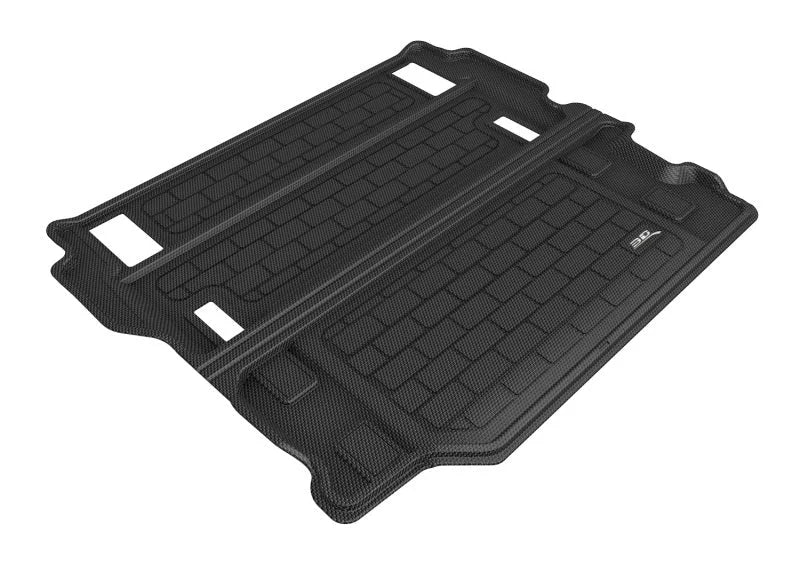 3D MAXpider 18-25 Jeep Wrangler JL(w/o sub) Kagu Cargo Liner - Black - Main Product View