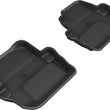 Load image into Gallery viewer, 3D MAXpider 18-25 Jeep Wrangler Sport (JL) 2nd Row Floormats - Black - Main Product View