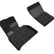 Load image into Gallery viewer, 3D MAXpider 19-21 Mercedes-Benz G-Class Elegant Hybrid 1st Row Floormat - Black - Main Product View