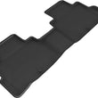 Load image into Gallery viewer, 3D MAXpider 19-21 Nissan Murano Kagu 2nd Row Floormats - Black - Main Product View