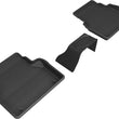 Load image into Gallery viewer, 3D MAXpider 19-23 Audi A6/A7 / 21-24 RS6/RS7 Kagu 2nd Row Floormats - Black - Main Product View