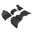 Load image into Gallery viewer, 3D MAXpider 19-24 Dodge RAM 2500 Crew Cab w Bench Seats All Weather Floor Liner - Kagu Black R1 &amp; R2 - Main Product View