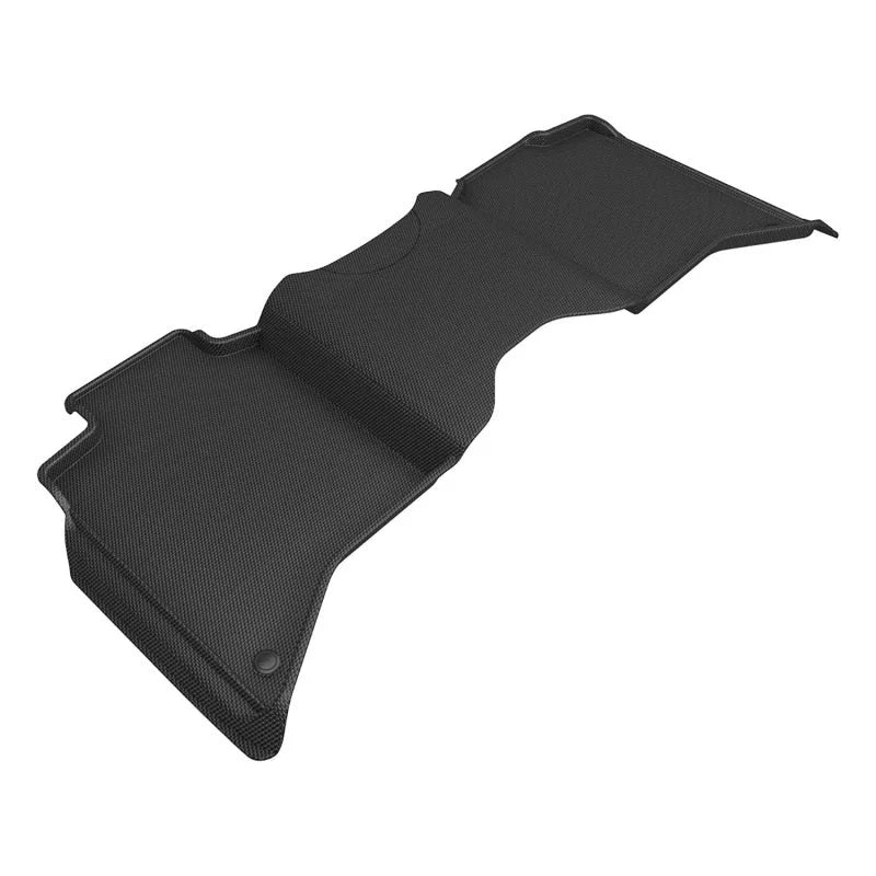 3D MAXpider 19-24 Dodge RAM 3500 Crew Cab Kagu 2nd Row Bucket Seats Floormat - Black - Main Product View