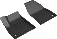 Load image into Gallery viewer, 3D MAXpider 20-21 Cadillac XT6 Kagu 1st Row Floormats - Black - Main Product View