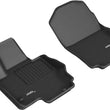 Load image into Gallery viewer, 3D MAXpider 20-21 Mercedes GLS-Class (w/ Executive Rear Seat Package) Kagu 1st Row Floormats - Black - Main Product View