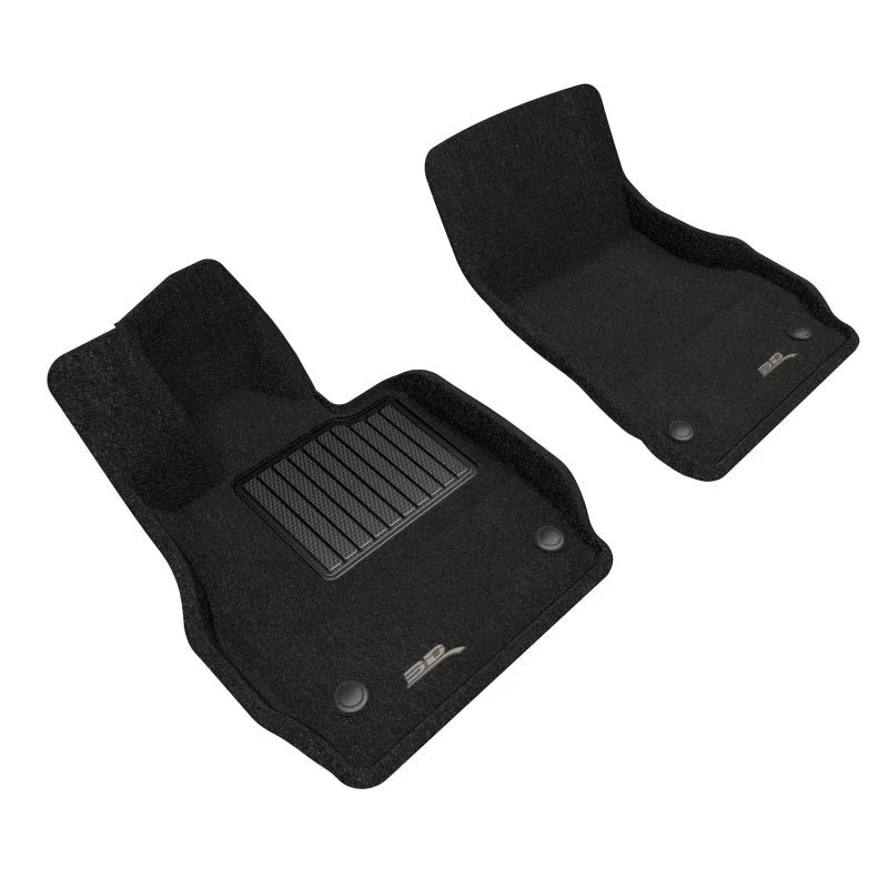 3D MAXpider 20-23 Chevrolet Corvette C8 Elegant R1 Floormat Set - Black - Additional View 5