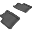 Load image into Gallery viewer, 3D MAXpider 2004-2009 Toyota Prius Kagu 2nd Row Floormats - Black - Main Product View