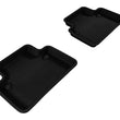 Load image into Gallery viewer, 3D MAXpider 2004-2012 Volvo S40 Kagu 2nd Row Floormats - Black - Main Product View