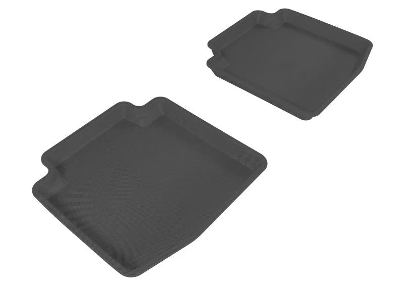 3D MAXpider 2005-2009 Buick Lacrosse Kagu 2nd Row Floormats - Black - Main Product View