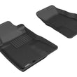 Load image into Gallery viewer, 3D MAXpider 2005-2009 Ford Mustang Kagu 1st Row Floormat - Black - Main Product View