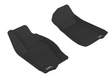 Load image into Gallery viewer, 3D MAXpider 2005-2010 Jeep Grand Cherokee Kagu 1st Row Floormat - Black - Main Product View