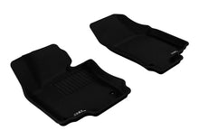 Load image into Gallery viewer, 3D MAXpider 2005-2010 Volkswagen Jetta/Golf Kagu 1st Row Floormat - Black - Main Product View