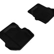 Load image into Gallery viewer, 3D MAXpider 2005-2012 Porsche 911 997 Kagu 2nd Row Floormats - Black - Main Product View