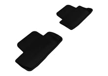 Load image into Gallery viewer, 3D MAXpider 2005-2014 Ford Mustang Kagu 2nd Row Floormats - Black - Main Product View