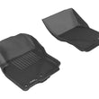 Load image into Gallery viewer, 3D MAXpider 2005-2019 Nissan Frontier Crew/King Cab Kagu 1st Row Floormat - Black - Main Product View