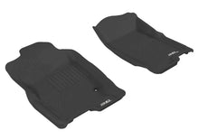 Load image into Gallery viewer, 3D MAXpider 2006-2010 Ford Explorer Kagu 1st Row Floormat - Black - Main Product View