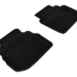 Load image into Gallery viewer, 3D MAXpider 2006-2010 Infiniti M35 Kagu 2nd Row Floormats - Black - Main Product View