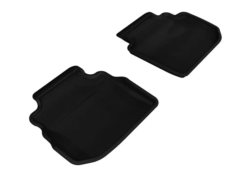 3D MAXpider 2006-2010 Infiniti M35 Kagu 2nd Row Floormats - Black - Main Product View