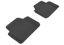 Load image into Gallery viewer, 3D MAXpider 2006-2011 BMW 3 Series/X3 E90/E83 Kagu 2nd Row Floormats - Black - Main Product View