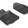 Load image into Gallery viewer, 3D MAXpider 2006-2012 Ford Fusion Kagu 1st Row Floormat - Black - Main Product View