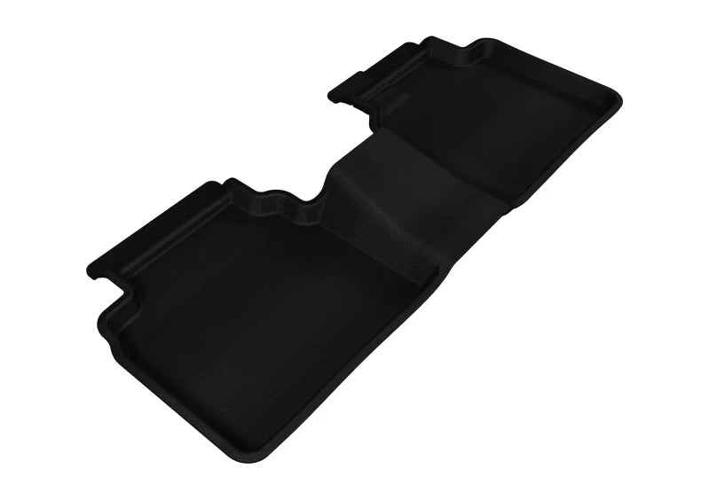 3D MAXpider 2006-2012 Ford Fusion Kagu 2nd Row Floormats - Black - Main Product View
