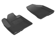 Load image into Gallery viewer, 3D MAXpider 2007-2009 Hyundai Santa Fe Kagu 1st Row Floormat - Black - Main Product View