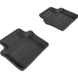 Load image into Gallery viewer, 3D MAXpider 2007-2010 Chrysler Sebring Sedan Kagu 2nd Row Floormats - Black - Main Product View