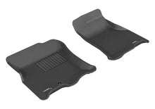 Load image into Gallery viewer, 3D MAXpider 2007-2010 Ford/Lincoln Expedition/Navigator Kagu 1st Row Floormat - Black - Main Product View